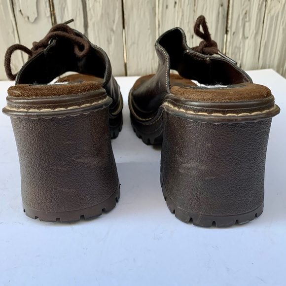 Vintage Y2K Chunky Lug Sole Platform Slides! - Picture 12 of 14